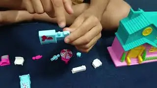 Miniature doll house #visa toy world #toys