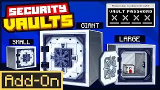 Security Vaults Add-On | Minecraft Marketplace Trailer