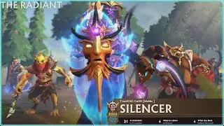 SILENCER OFF LANE - 5 WINS In A Row And RAMPAGE - dOTA gAMEpLAY