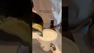 How to make a perfect cold Matcha latte with a lot of foam