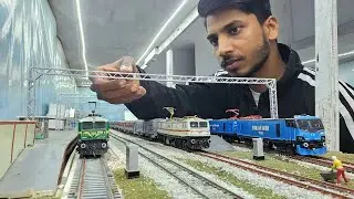 Installing OHE Catenary Poles (Ho Scale) ● Indian Railways Ho Scale Train Models
