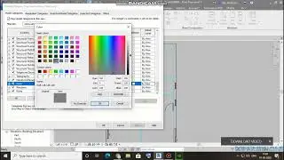Revit Architecture | Visibility Graphics Object style