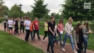 Sponsorenlauf an der Oberschule Garrel