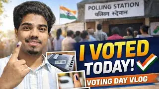 Voting Day Vlog 10th of Daily Vloging @KaranMunjalVlogs 