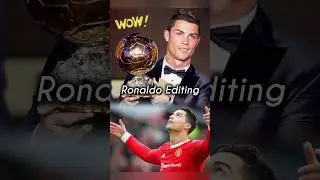Photo Editing Tricks 😍 Cristiano Ronaldo Photo Editing Tutorial 🔥 Mr. S Tech Tricks #ronaldo #photo