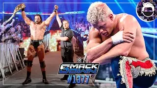 Drew McIntyre es el nuevo campe&oacute;n de la WWE | SmackDown #1377 - 09/01/26 | Resumen Gen&eacute;rico