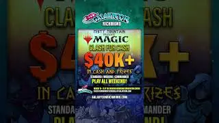 MTG $40k Prize Pool at GalaxyCon Richmond! #magicthegathering #gaming #tcg