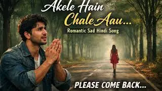 Akele hain chale | emotional heart touching  melody | breakup song hindi | sad romantic song