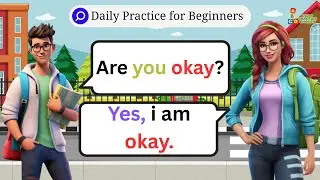 Learn English Easily | Daily Practice for Beginners 📘🗣️| Daily Practice English
