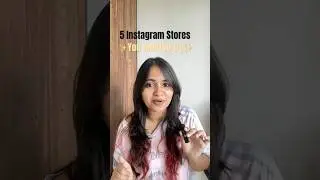 5 instagram stores you need to try (unsponsored) #instagramstore #fypp #shorts #reels #daily #yt