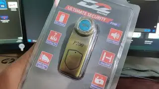 D2 Racing P200 Motorbike Alarm Disc Lock