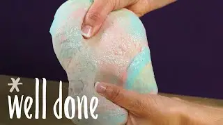 How To Make Edible Unicorn Slime | Recipe | Well Done