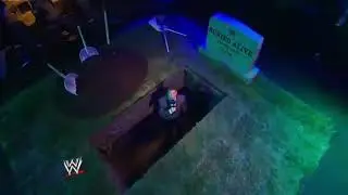 Kane vs Undertake buried alive match