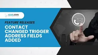 Contact Changed Trigger Address Fields Added