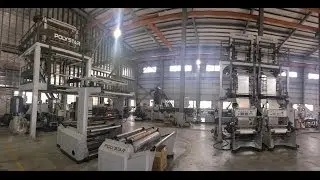 Plastic film blowing machine price