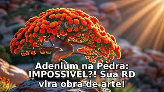 CULTIVANDO SOBRE PEDRA! ARTE COM RD