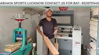 Process of Making a Hard Tennis Cricket Bat Step-by-Step Guide to Tennis Cricket Bat Manufacturing