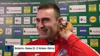 Salaberria - Gaskue 22 - 21 Amiano - Eskiroz I Front&oacute;n Uranzu de Irun