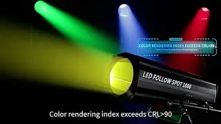F1000--1000W LED Follow Spot Light