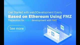 Preparation for web3 development with FMZ
