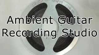 Portable Ambient Guitar Recording Studio Walkthrough (Focusrite Scarlett 2i4, Logic Pro X)