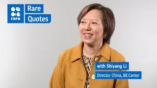 Inspiring climate-related actions in China &ndash; An interview with Shiyang Li