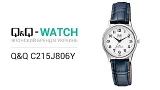 Демонстрация часов Q&Q C215J806Y