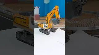 Excavator and paint