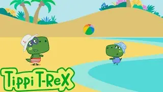 Tippi at the Beach | Tippi T-Rex Full Episodes