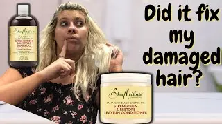 HONEST Shea Moisture Review || Does It Work On Damaged Hair?