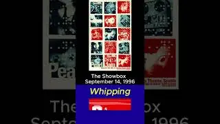 Pearl Jam Whipping September 14, 1996 The Showbox Seattle WA #rock #music #pearljam #grunge #live #1