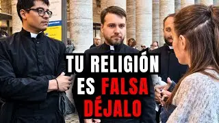 CRISTIANA confronta a sacerdotes católicos y pasa esto