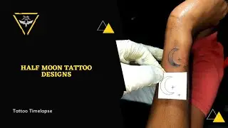 Dreamy Moon Tattoos for Men | Crescent Moon Tattoo | Small Moon Tattoo | Moon Tattoo