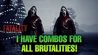 GHOSTFACE BRUTALITY COMBO VIDEO! (ALL BRUTALS!) (MK1)