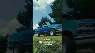 Flowmaster super 10 on 4.3l V6.