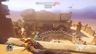 Overwatch | Genji ranked 2.3K - Anubis - Defence Gameplay 20/6