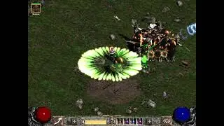 Diablo 2 1.09 Necromancer Hell P8 Cow Run (LoD SC)