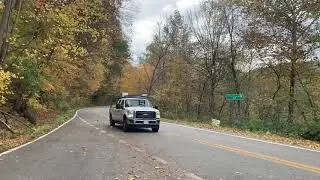 Follansbee to Weirton, WV run in Fiat 500 Abarth