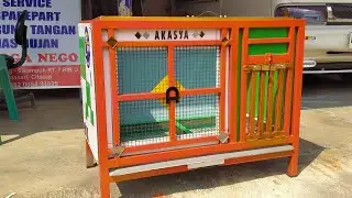 Kandang Ayam Hias Uk 60x80.cm