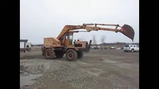 Drott Wheeled Excavator w/ Detroit Diesel - Online Only Auction 4/8/23 www.rolloandbrad.com