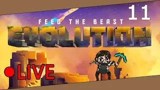 Getting technical || Minecraft FTB Evolution part 11