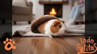Cama Tipo Saco de Peluche para Cobayas y H&aacute;mster &ndash;