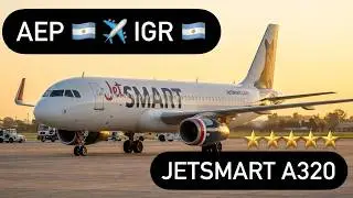 JetSmart WJ3398 | 🇦🇷 Buenos Aires (AEP)- Puerto Iguaz&uacute; (IGR) 🇦🇷 | Airbus A320 | Economy