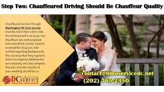 Step by Step Guide to Booking Your Wedding Limo Service in Washington, DC
