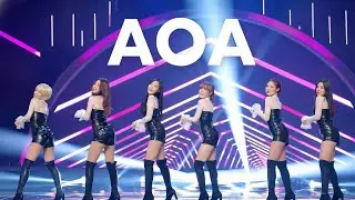 AOA &ndash; &ldquo;Like a Cat&rdquo; Live Performance | Stunning Kpop Stage by AOA Girls Group