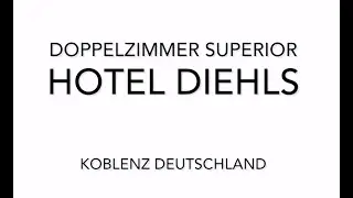 Doppelzimmer Superior im Hotel Diehls in Koblenz Deutschland