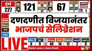 Mumbai BMC Election Results Live | भाजपचा दणदणीत विजय | Devendra Fadnavis | Marathi News Live