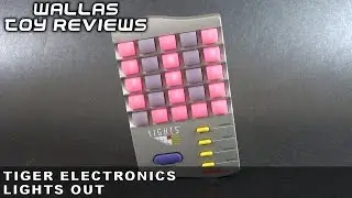 Tiger LIGHTS OUT electronic game | Wallas Toy Reviews