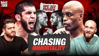 UFC 322 Preview, Islam Makhachev Chases Anderson Silva, Alex Pereira vs Khamzat?! | BITB | 11/13/25