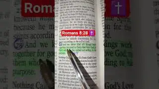 God Is Working It Out For You (Romans 8:28) ✝️ #bibleverse #jesus #bible #god #amen #biblereading